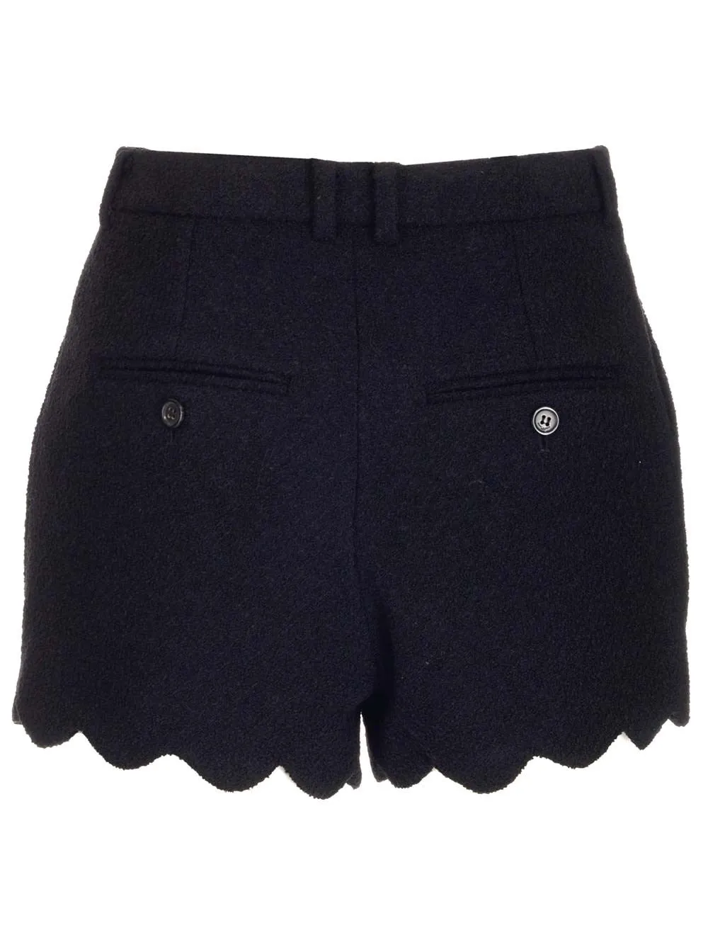 Saint Laurent Boucle Tweed Shorts