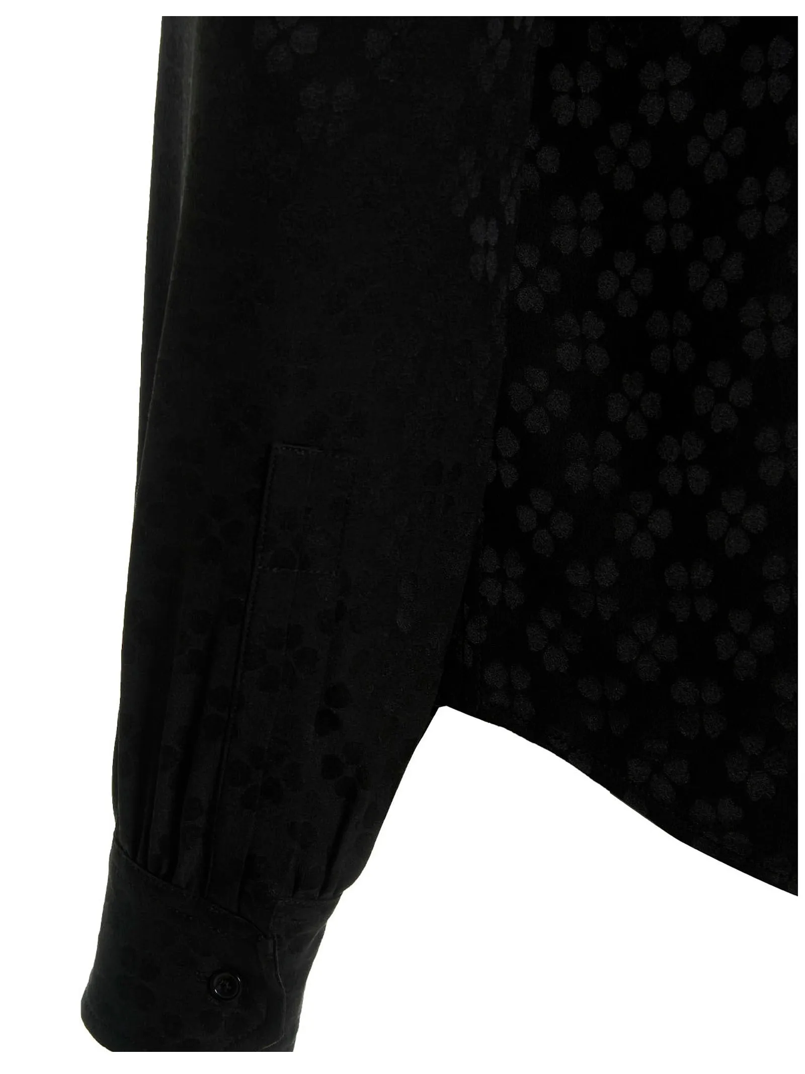 Saint Laurent Long Pointed Collar Shirt