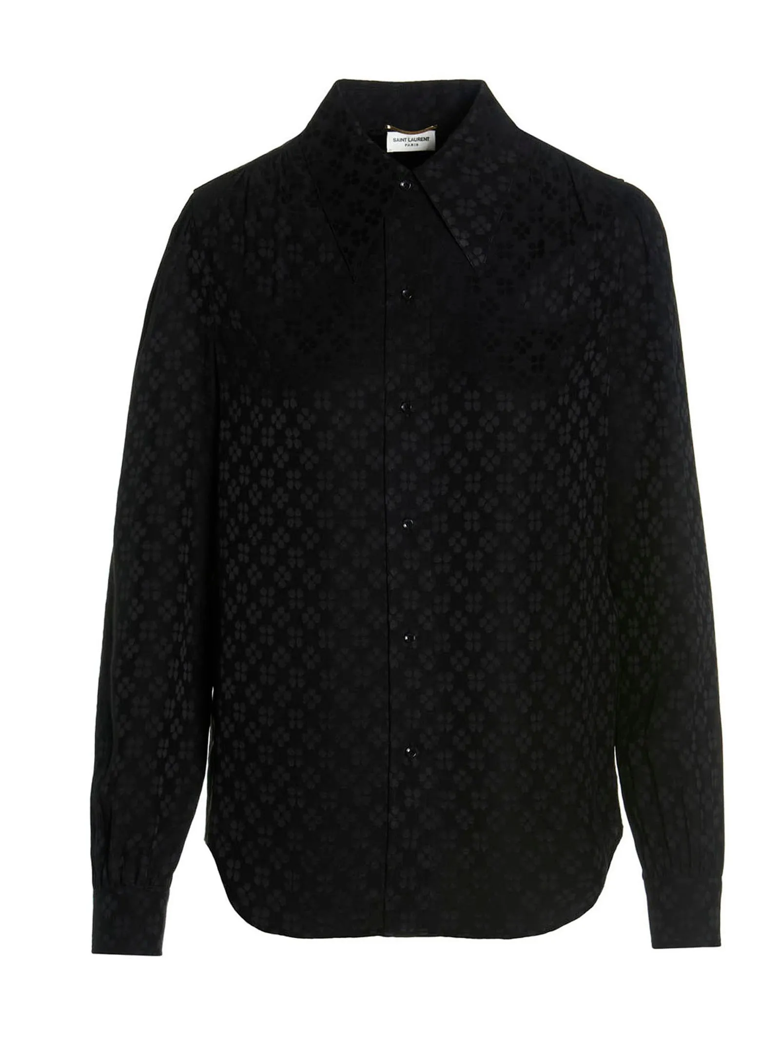 Saint Laurent Long Pointed Collar Shirt