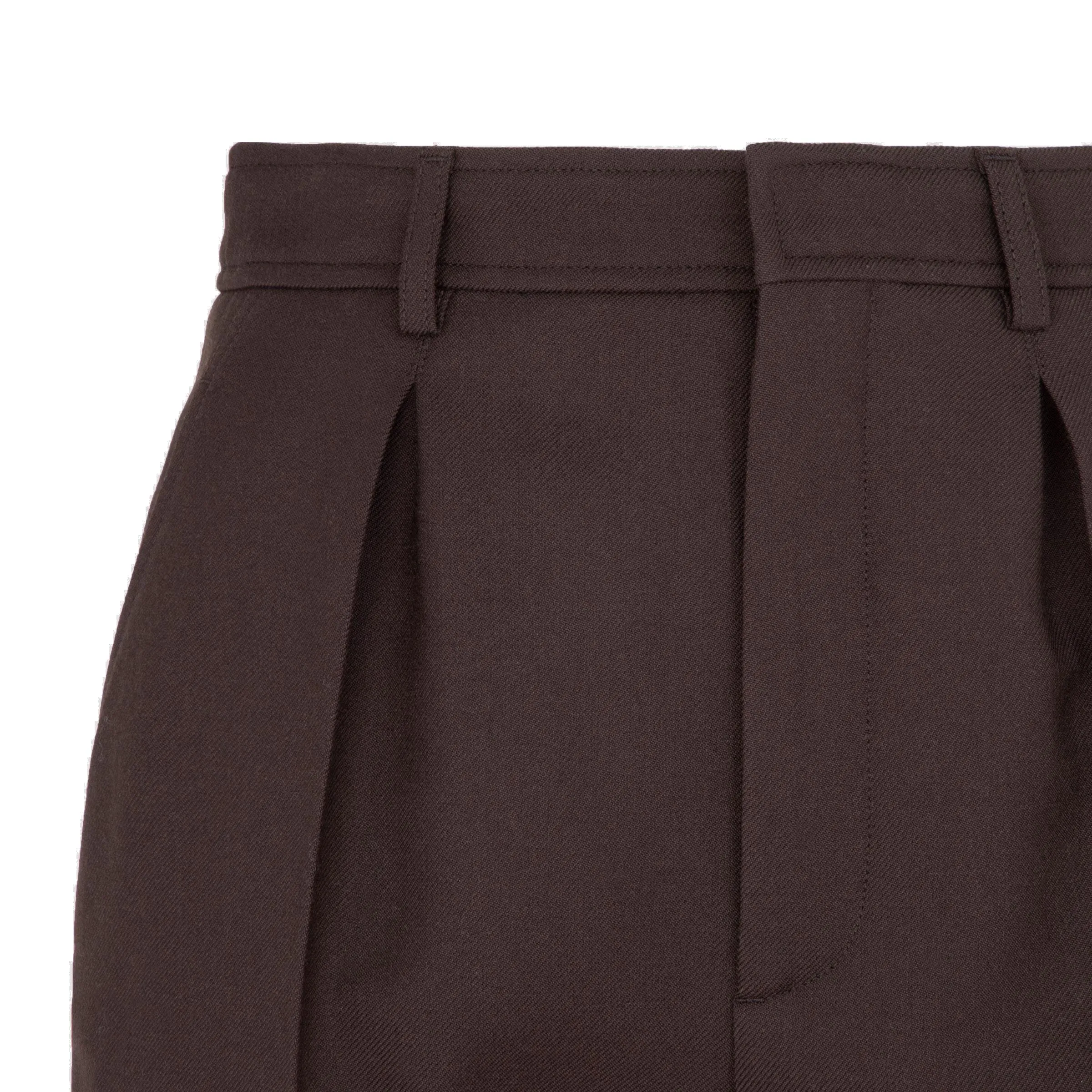 Saint Laurent Pleated Bermuda Shorts