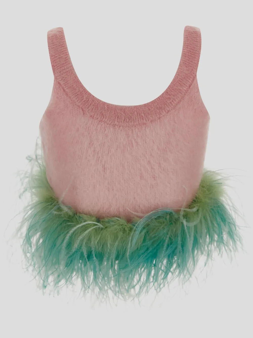 Saint Laurent Sleeveless Crewneck Top