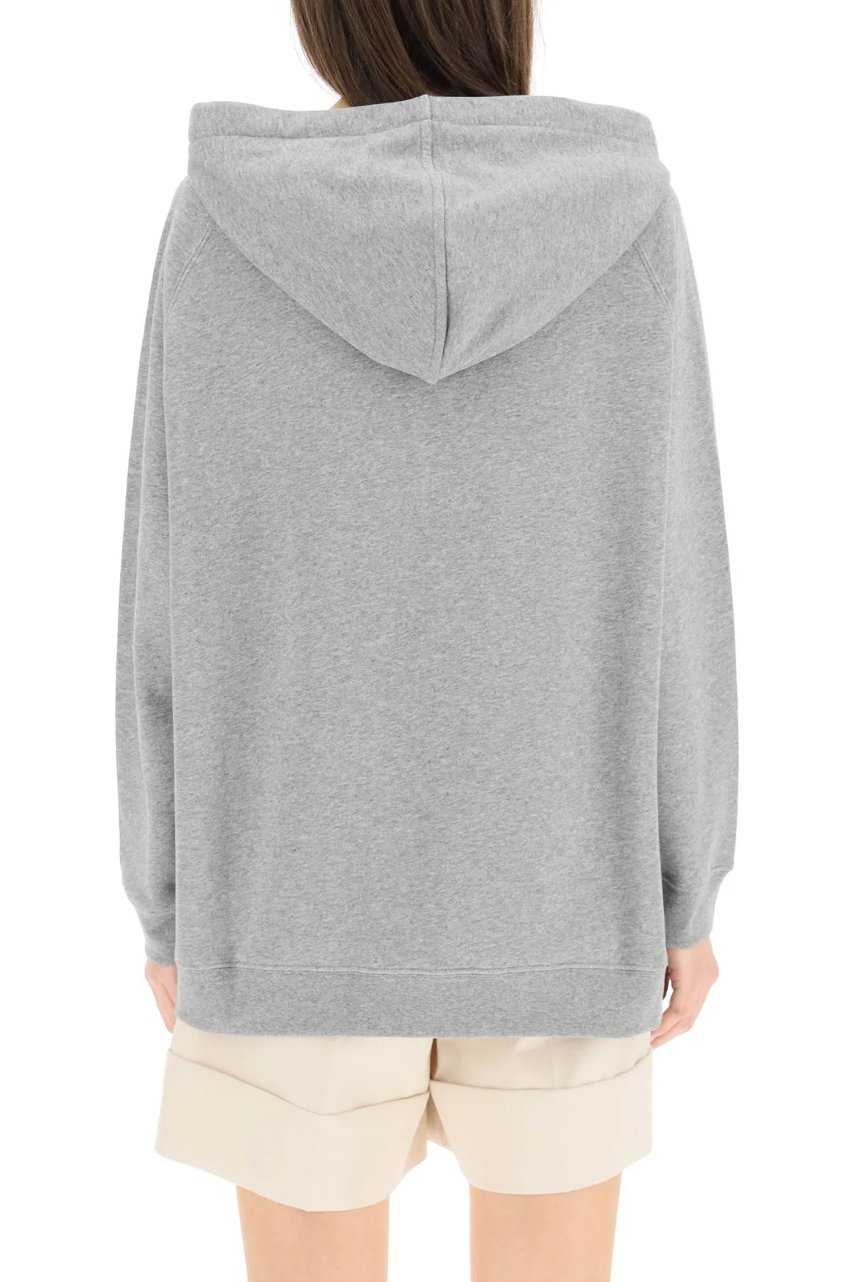 See By Chlo Logo Printed Drawstring Hoodie