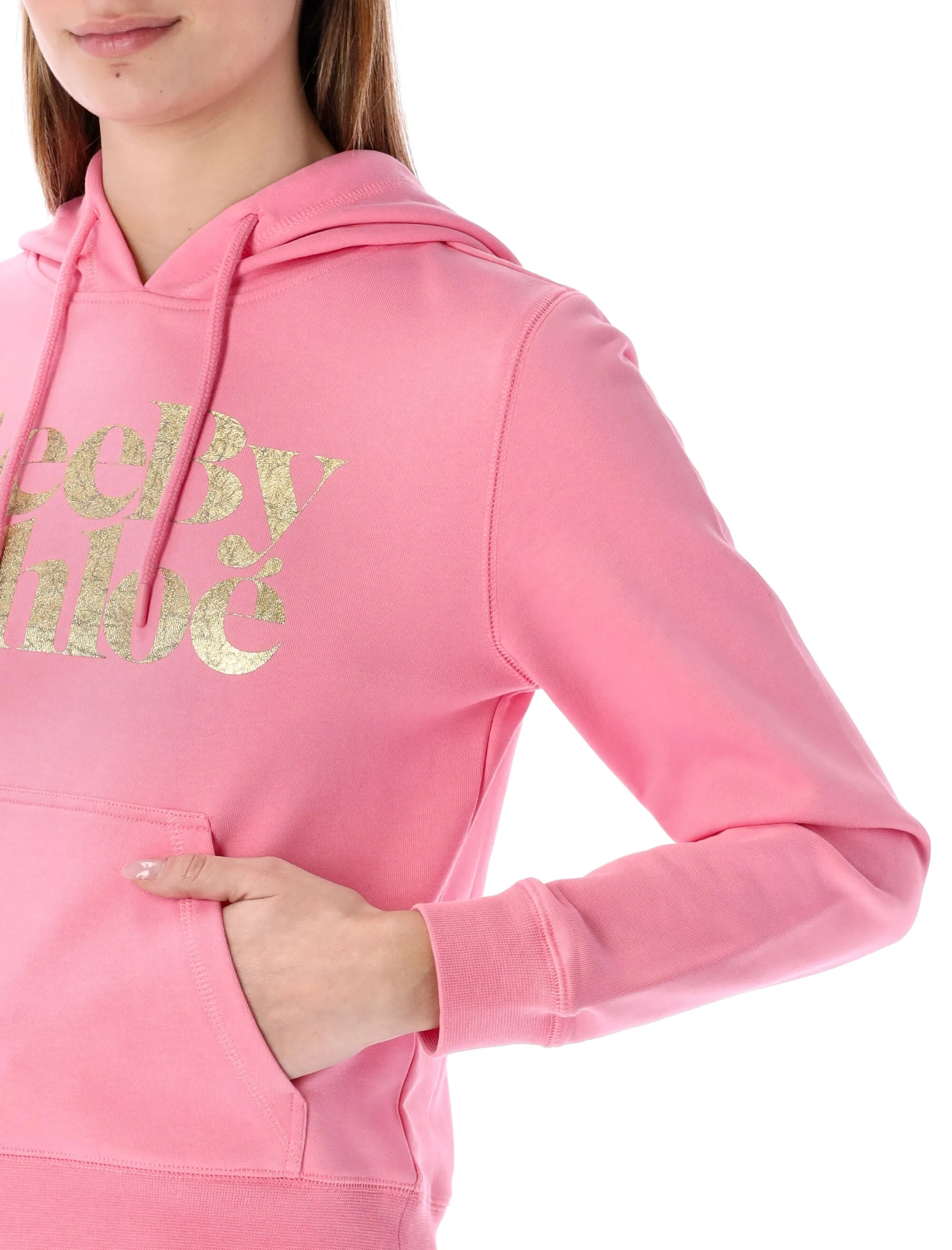 See By Chlo Logo Printed Hoodie
