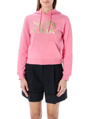 See By Chlo Logo Printed Hoodie