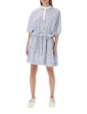 See By Chlo Peplum Shirt Dress