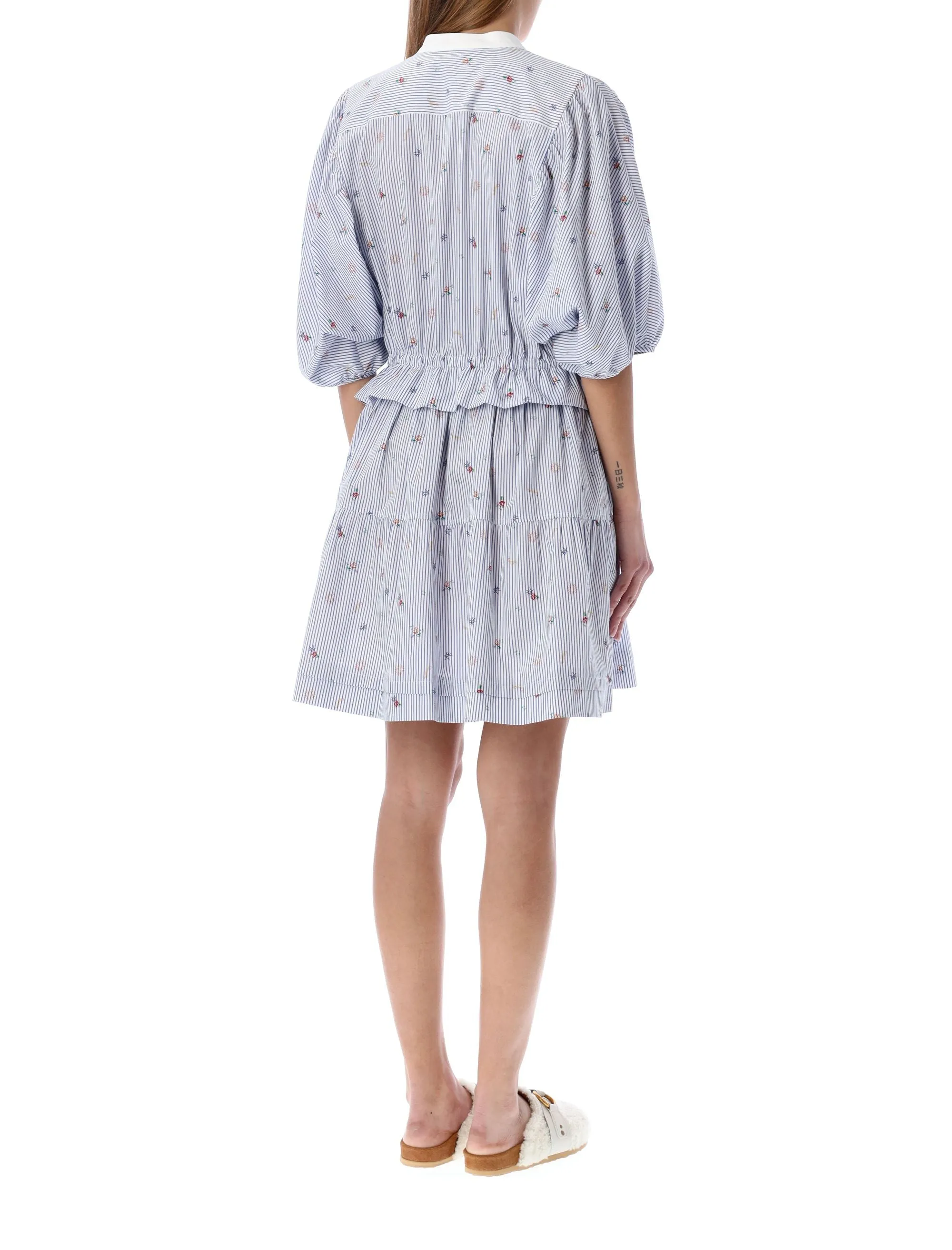 See By Chlo Peplum Shirt Dress
