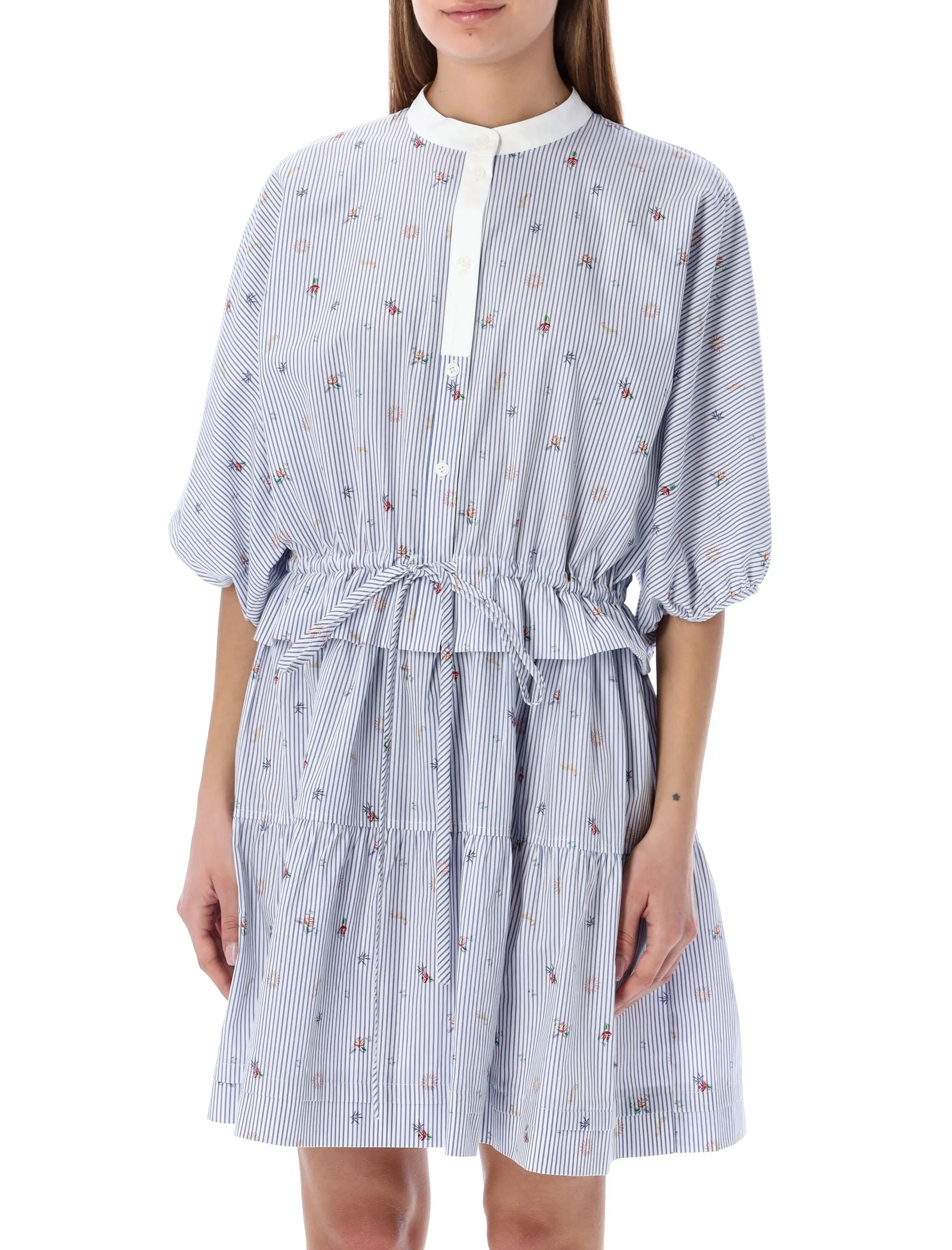 See By Chlo Peplum Shirt Dress