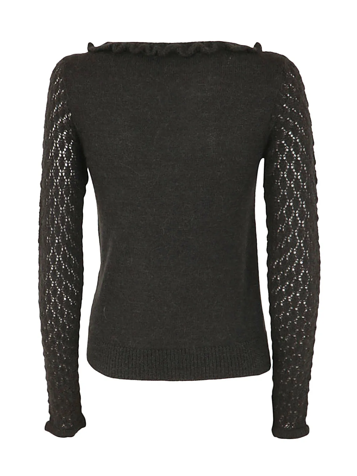 See by Chlo Scalloped Knitted Top