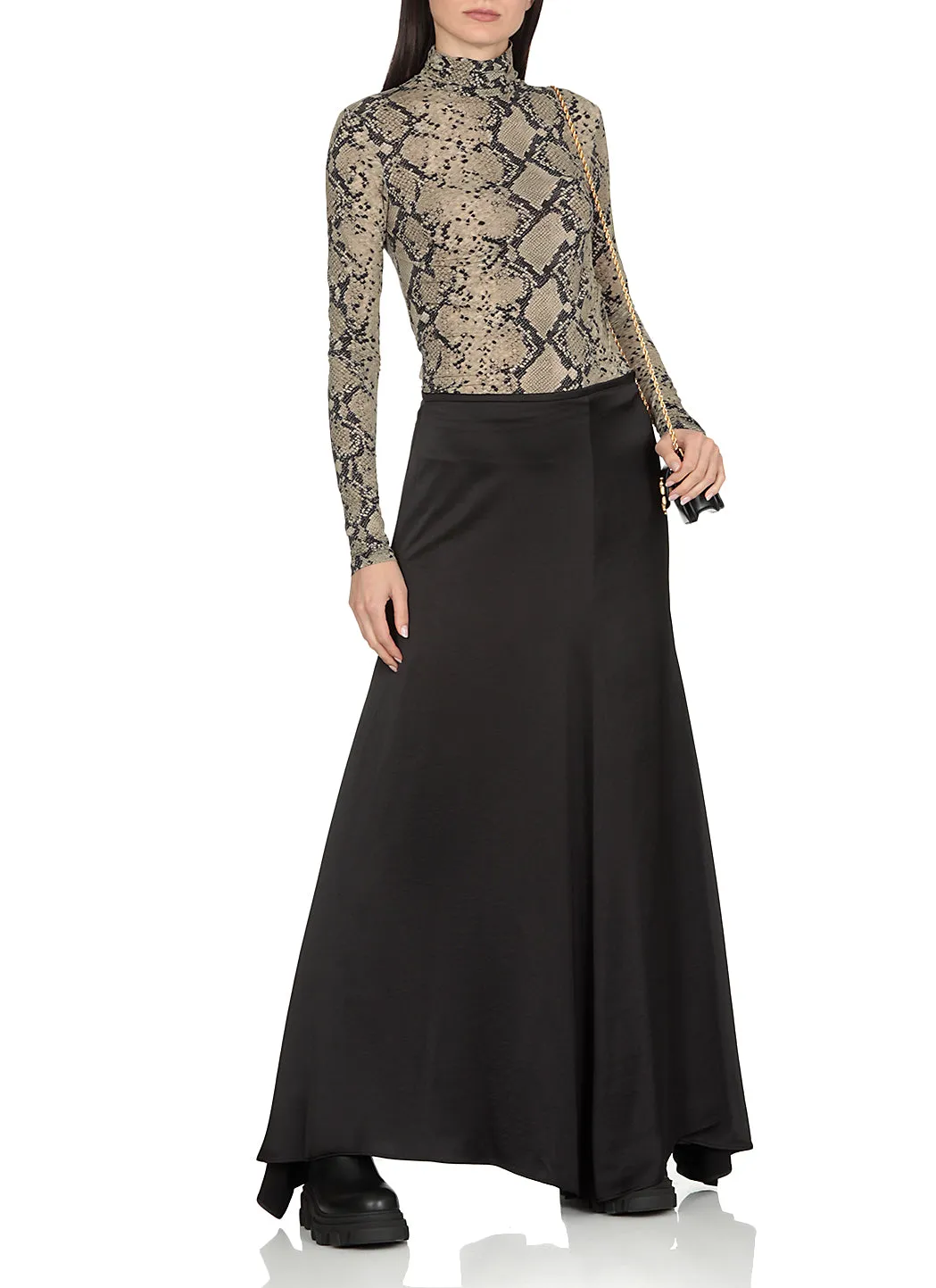 Sportmax Draped Maxi Skirt