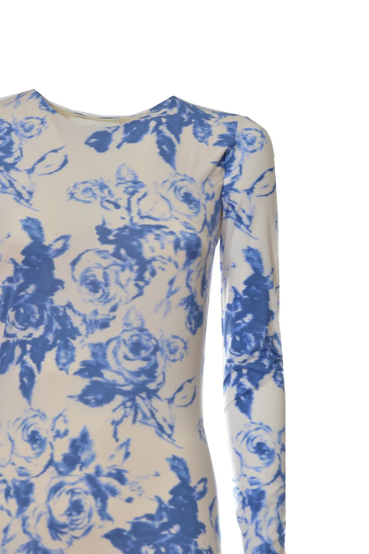 Sportmax Floral Skintight T-Shirt
