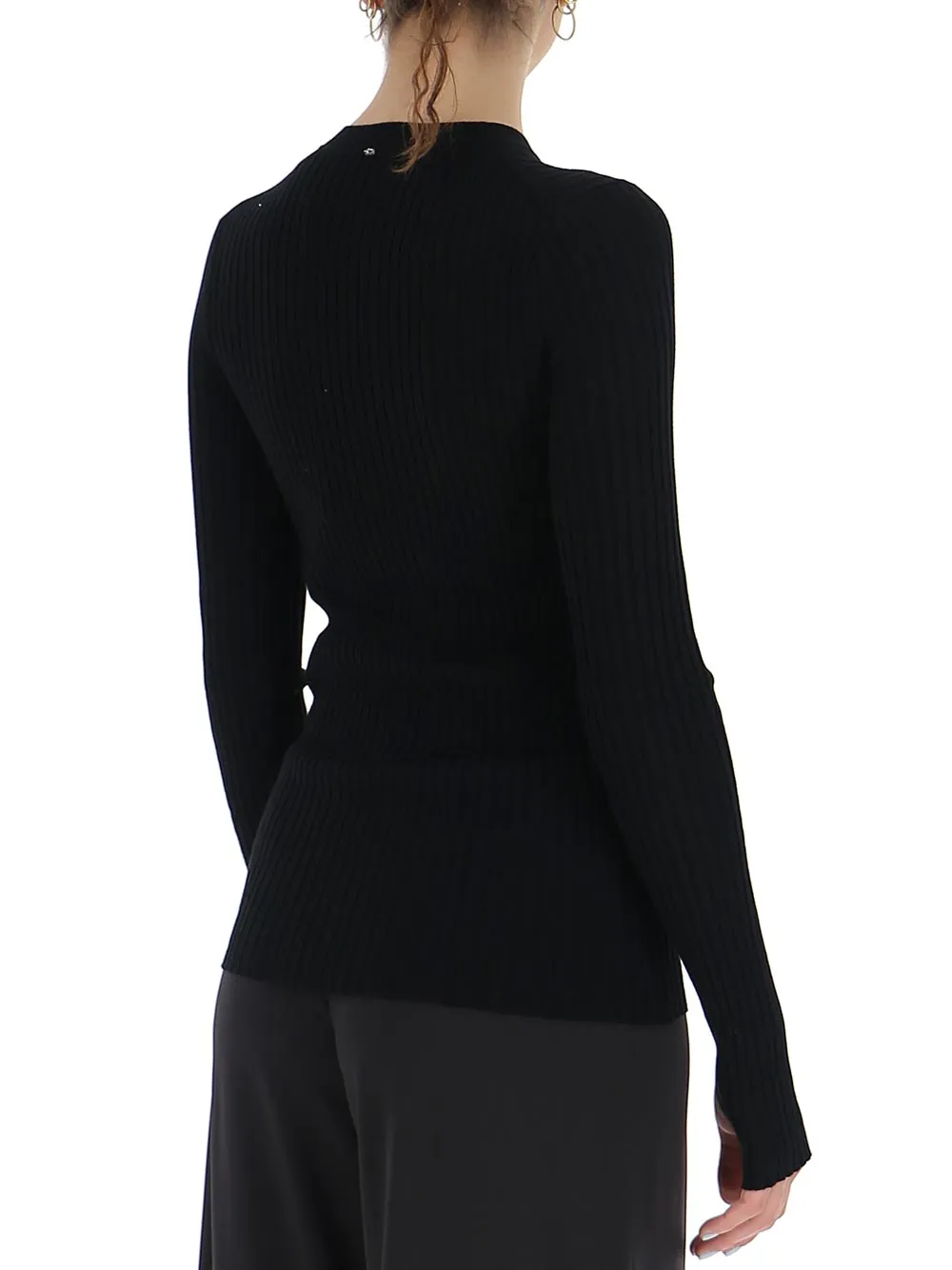 Sportmax Ribbed Crewneck Top