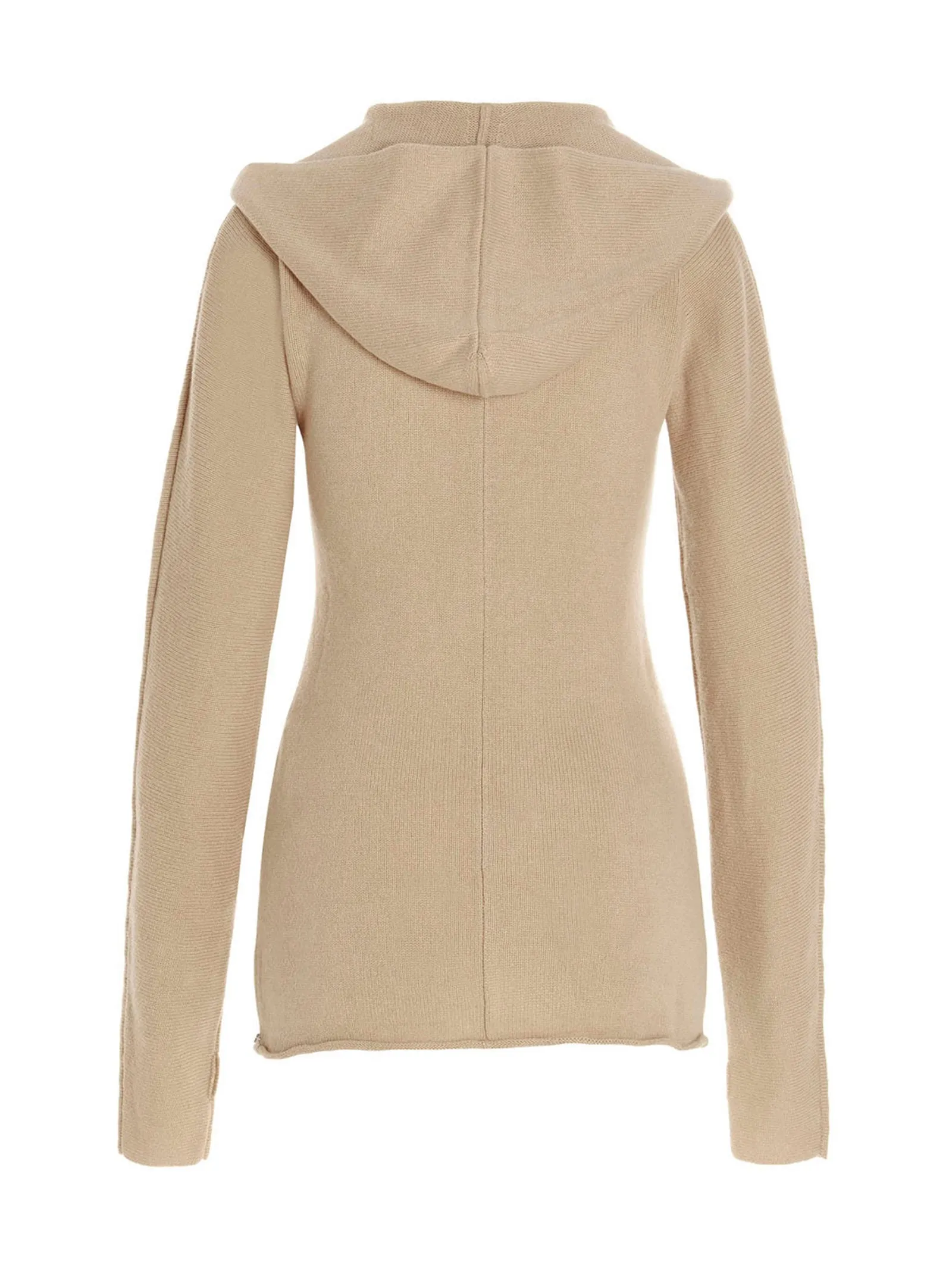 Sportmax V-Neck Knitted Hoodie