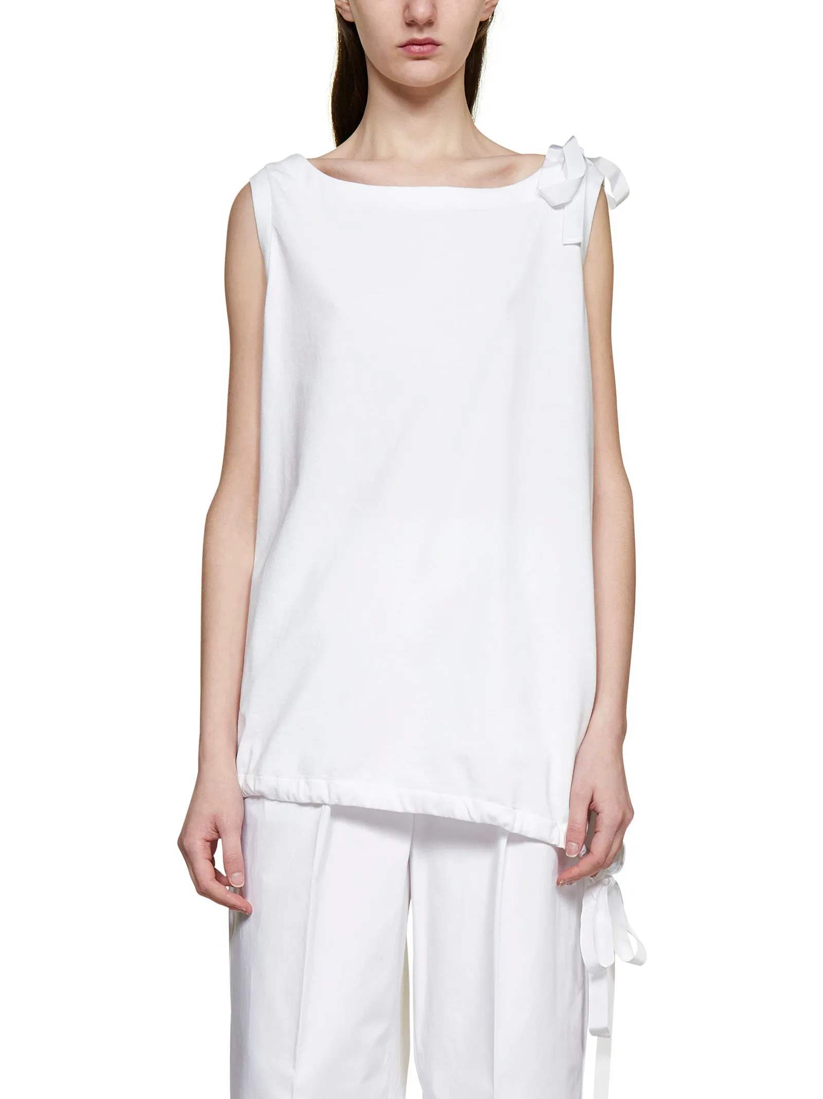 SportmaxDraped Sleeveless Top