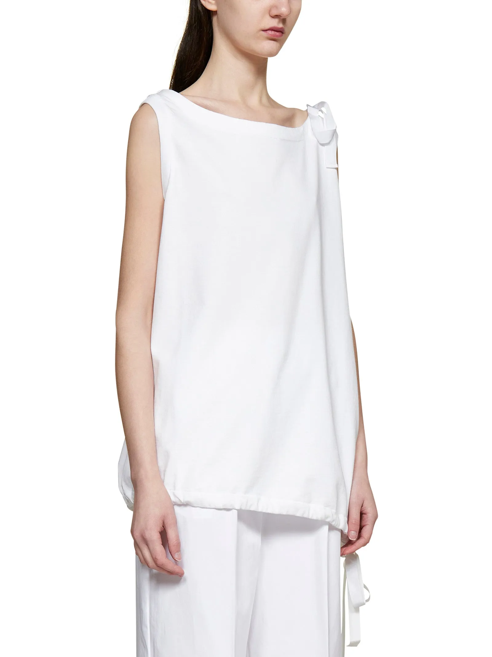 SportmaxDraped Sleeveless Top