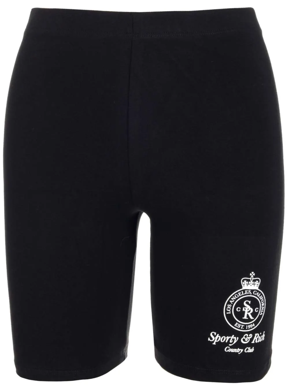 Sporty & Rich Crown Biker Shorts