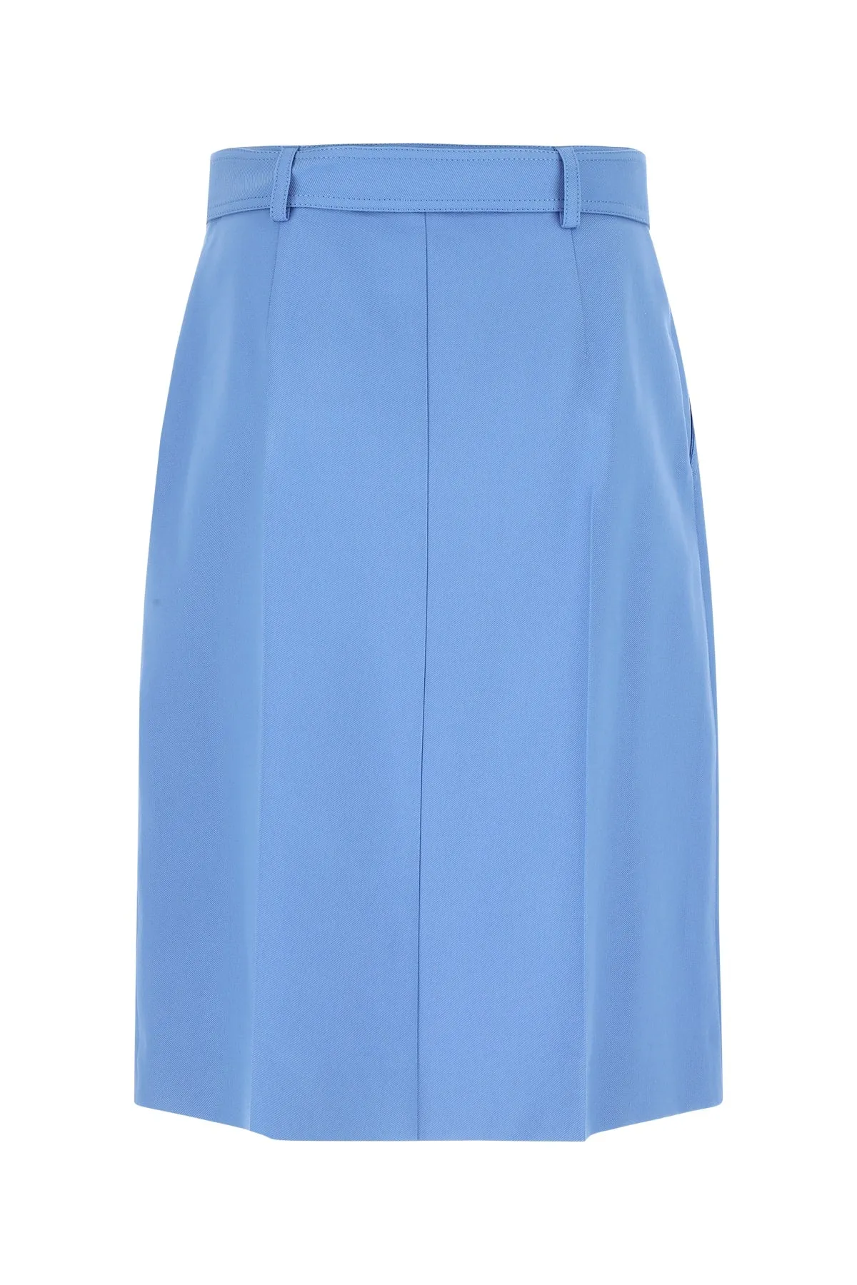Stella McCartney Belted-Waist Midi Skirt