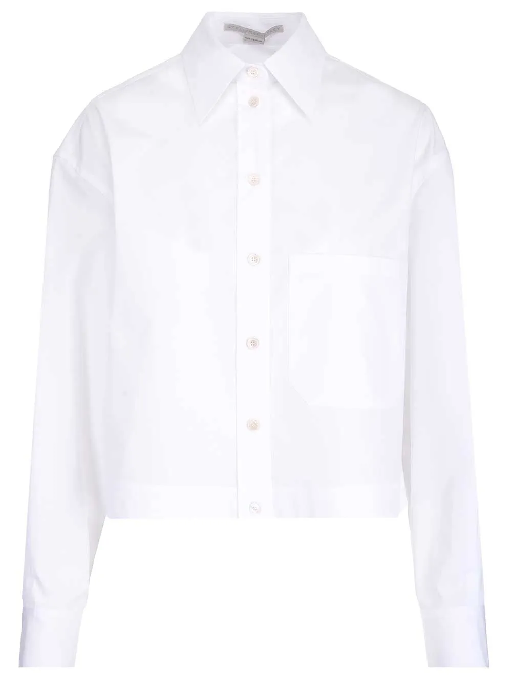Stella McCartney Cropped Long-Sleeved Shirt