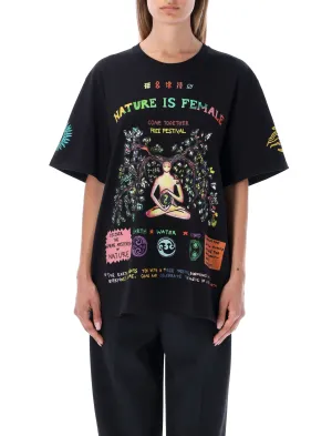 Stella McCartney Graphic Printed Crewneck T-Shirt