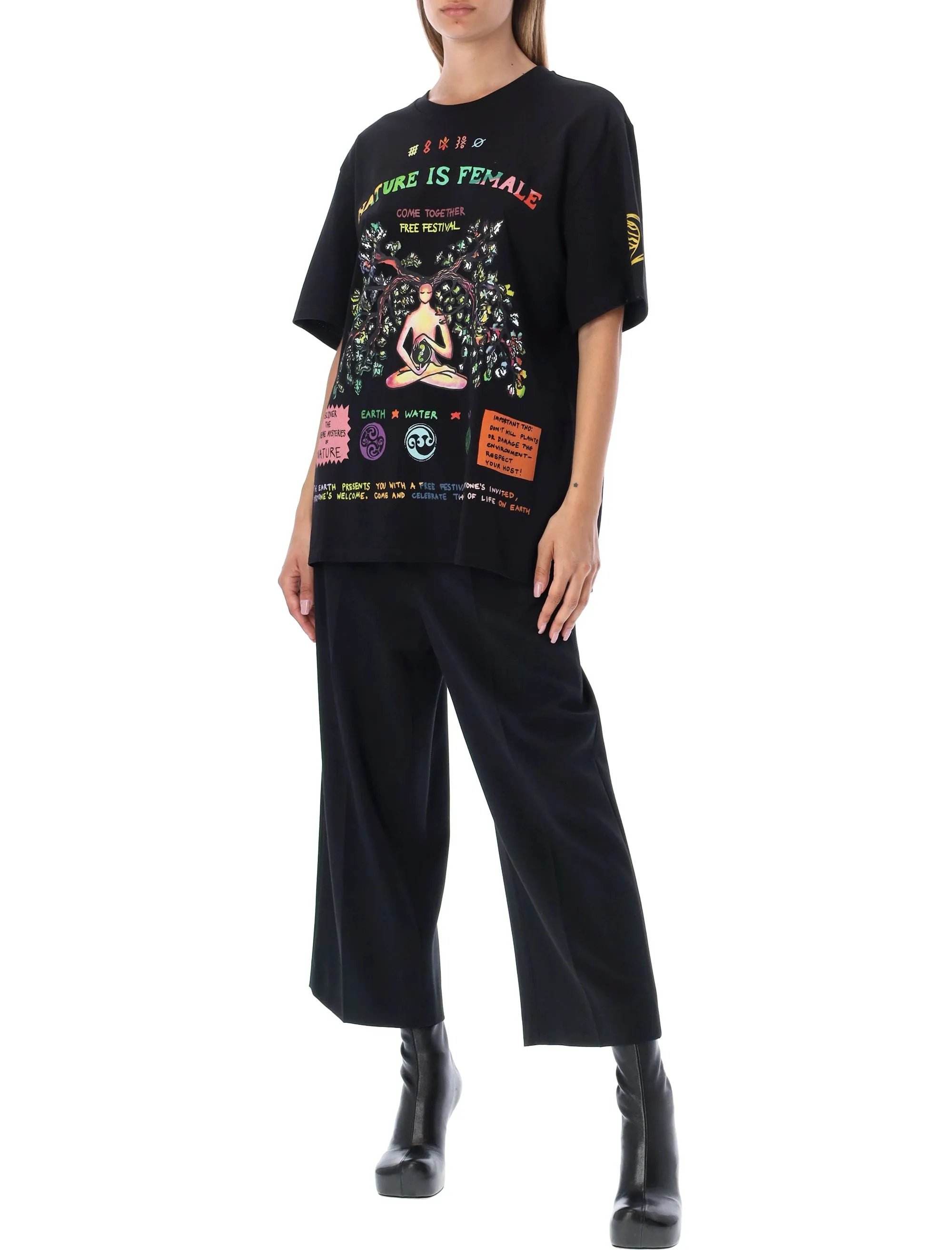 Stella McCartney Graphic Printed Crewneck T-Shirt
