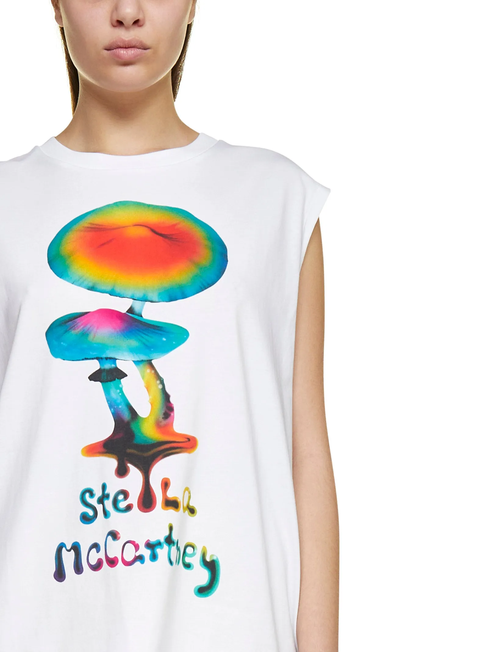 Stella McCartney Graphic Printed Tank Top