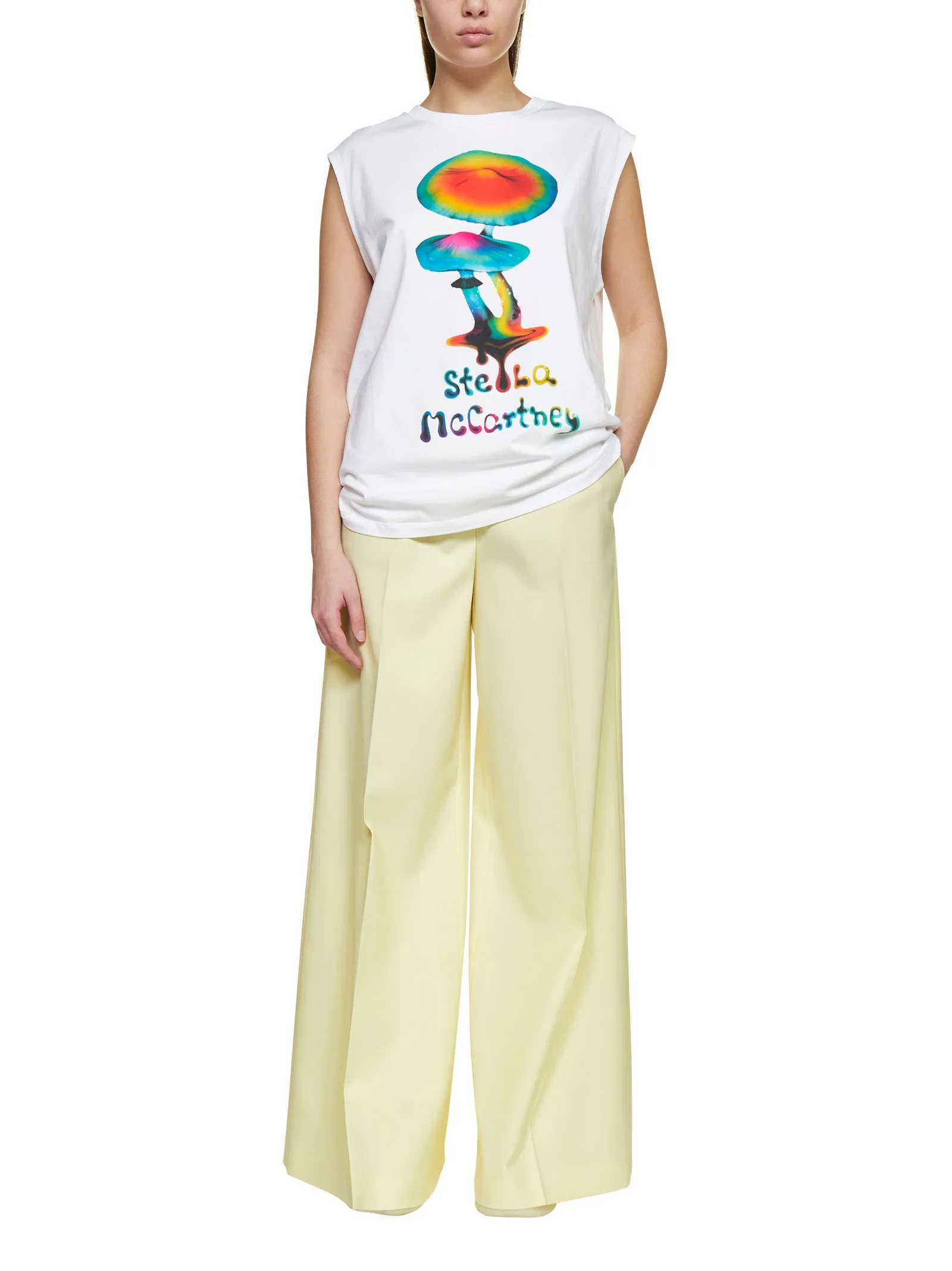 Stella McCartney Graphic Printed Tank Top