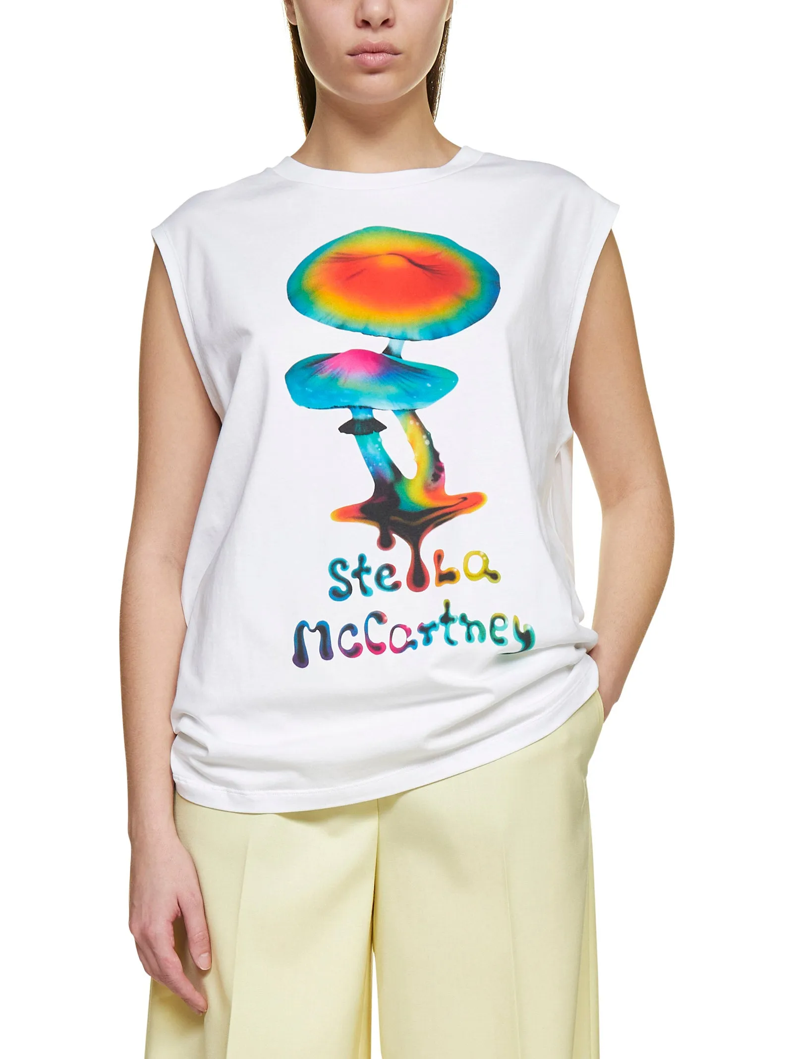 Stella McCartney Graphic Printed Tank Top