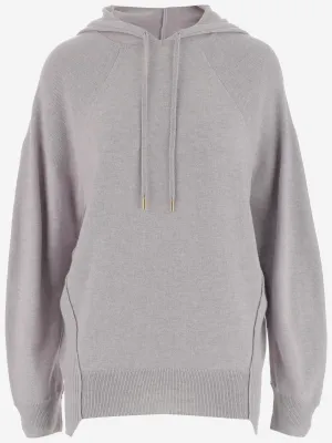 Stella McCartney Step-Hem Knitted Hoodie