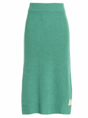 Sunnei High Waist Knitted Skirt