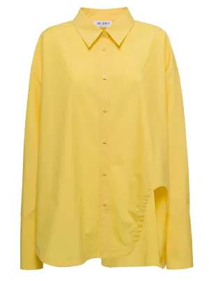 The Attico Diana Striped Oversized Shirt