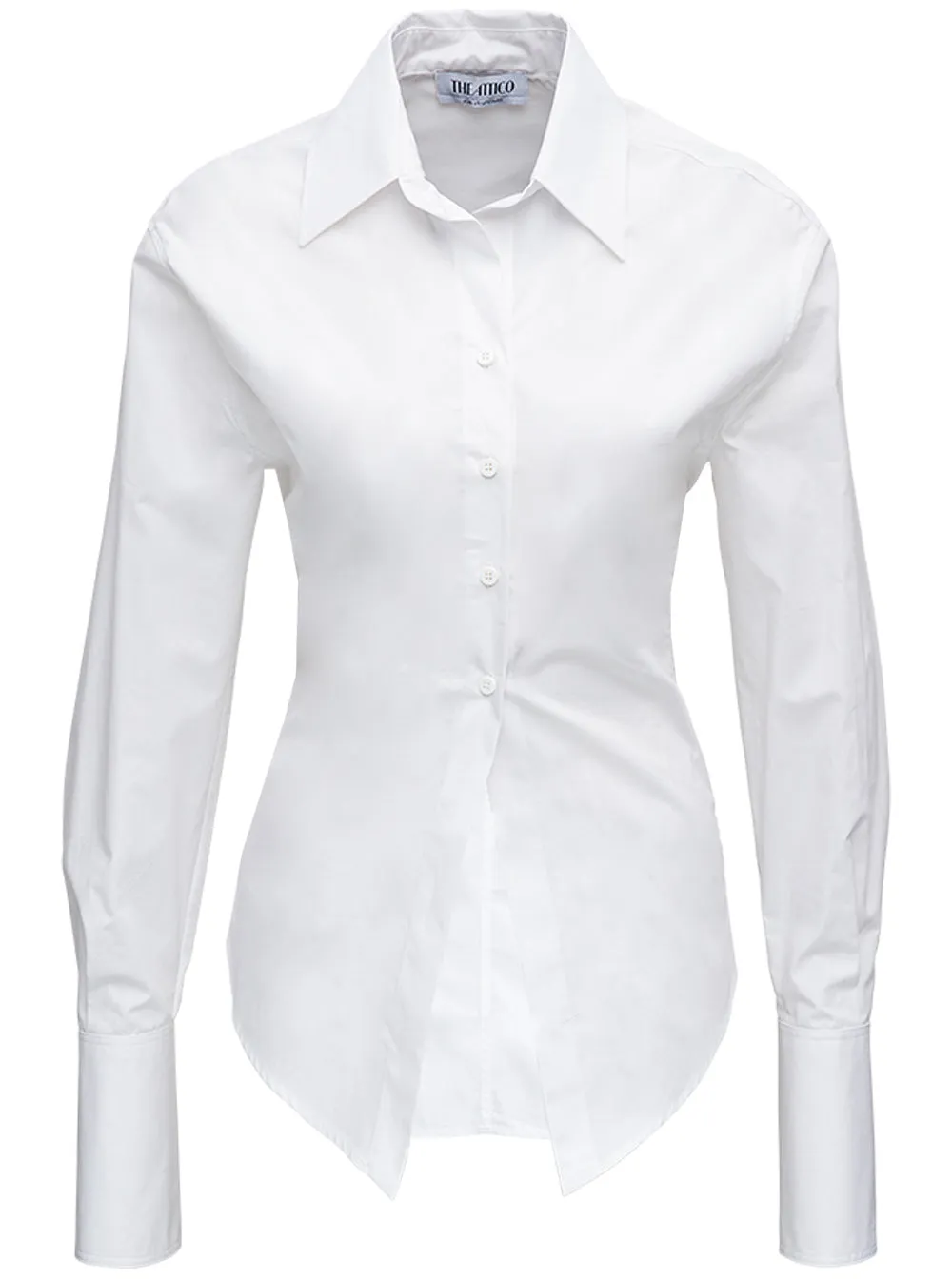 The Attico Lily Long-Sleeved Oversized Shirt