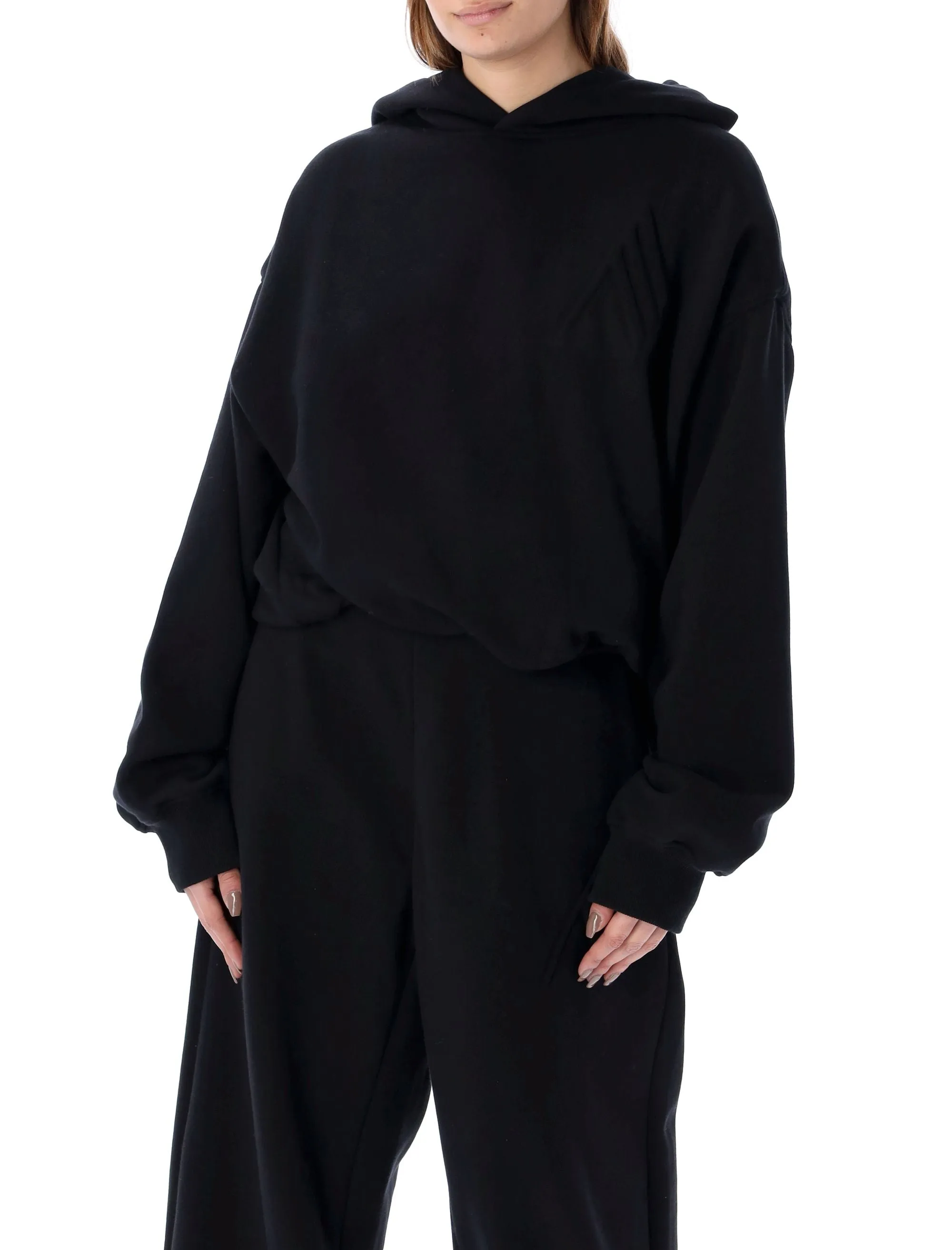 The Attico Maeve Cropped Hoodie