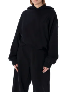 The Attico Maeve Cropped Hoodie