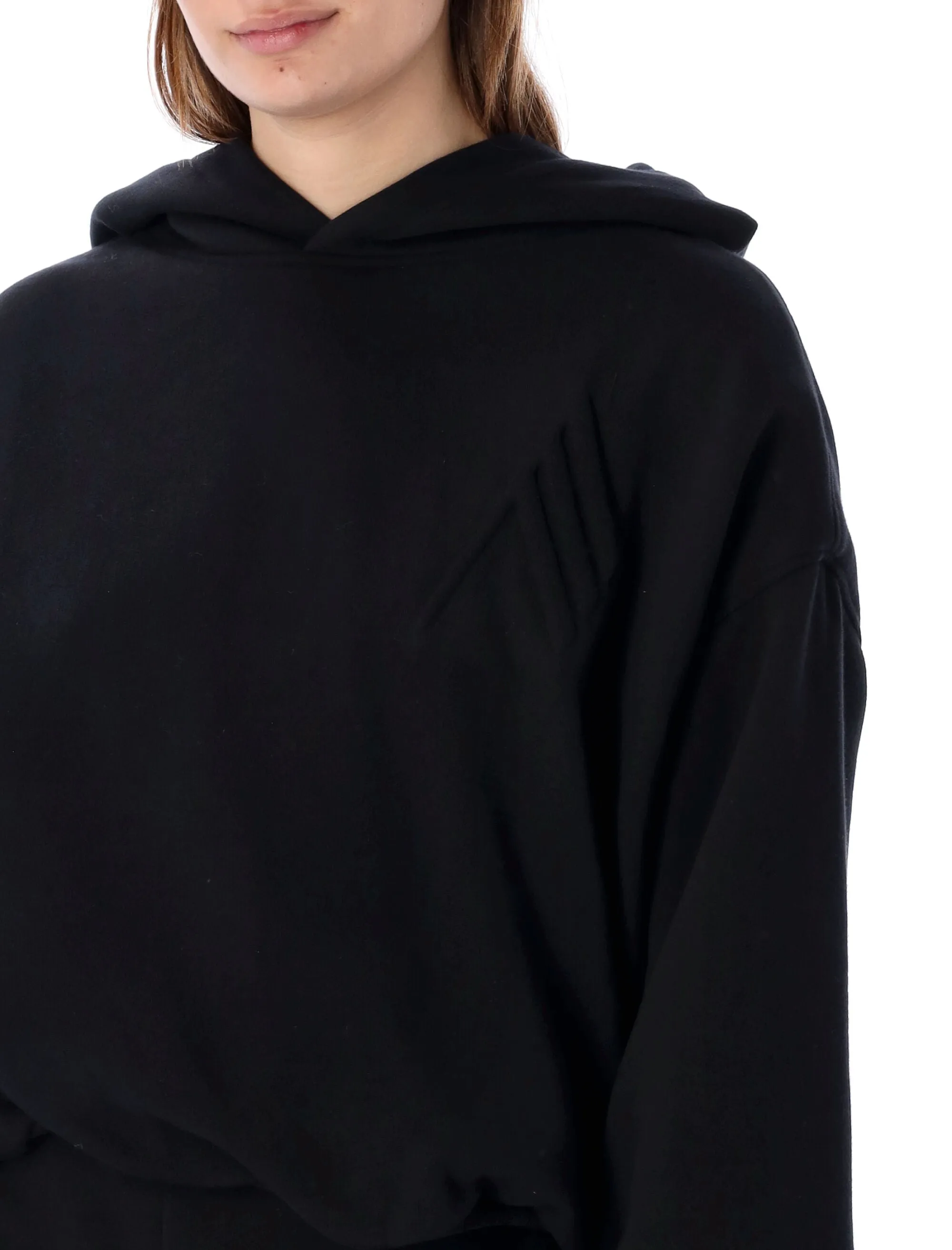 The Attico Maeve Cropped Hoodie