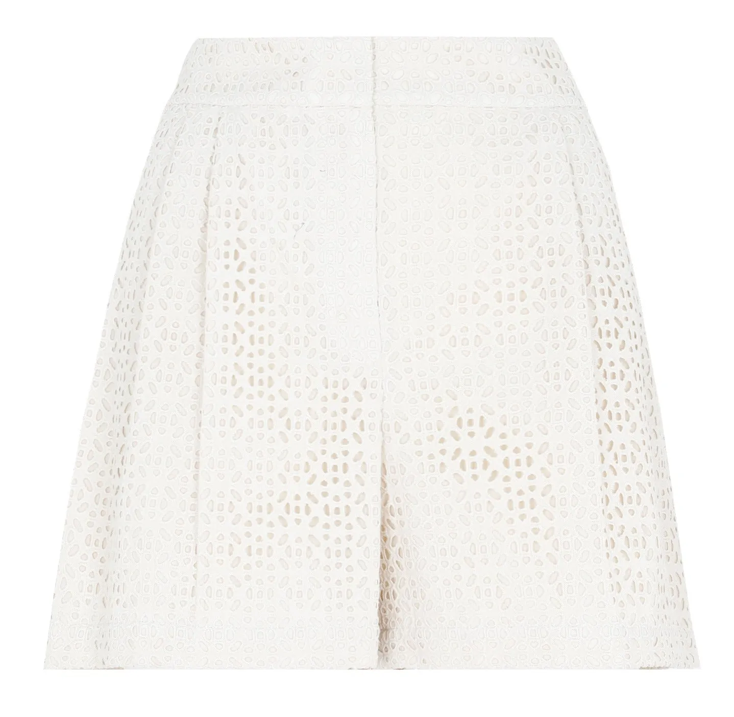 Theory Pleated High Waist Shorts