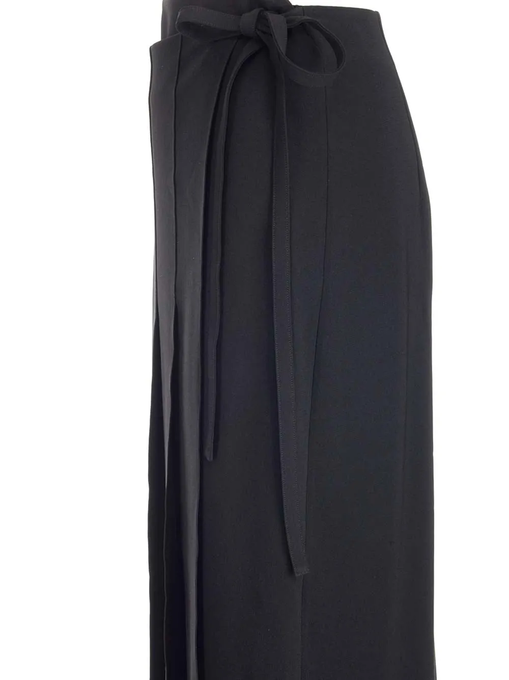 Theory Pleated Viscose Skirt