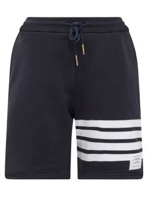 Thom Browne 4-Bar Drawstring Track Shorts