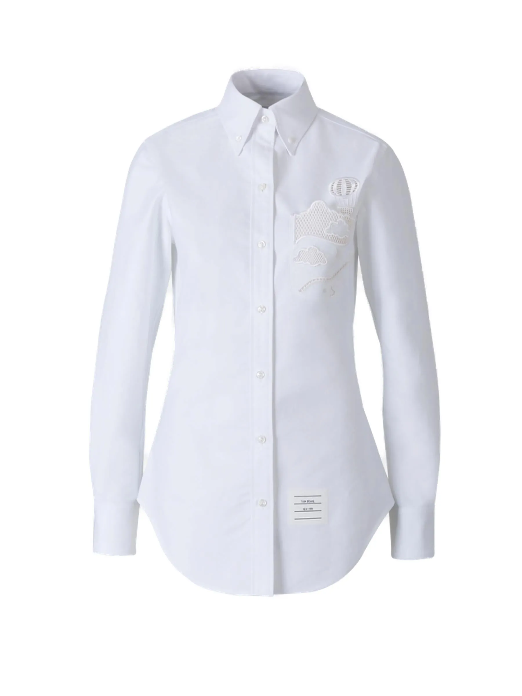 Thom Browne Embroidered Oxford Shirt