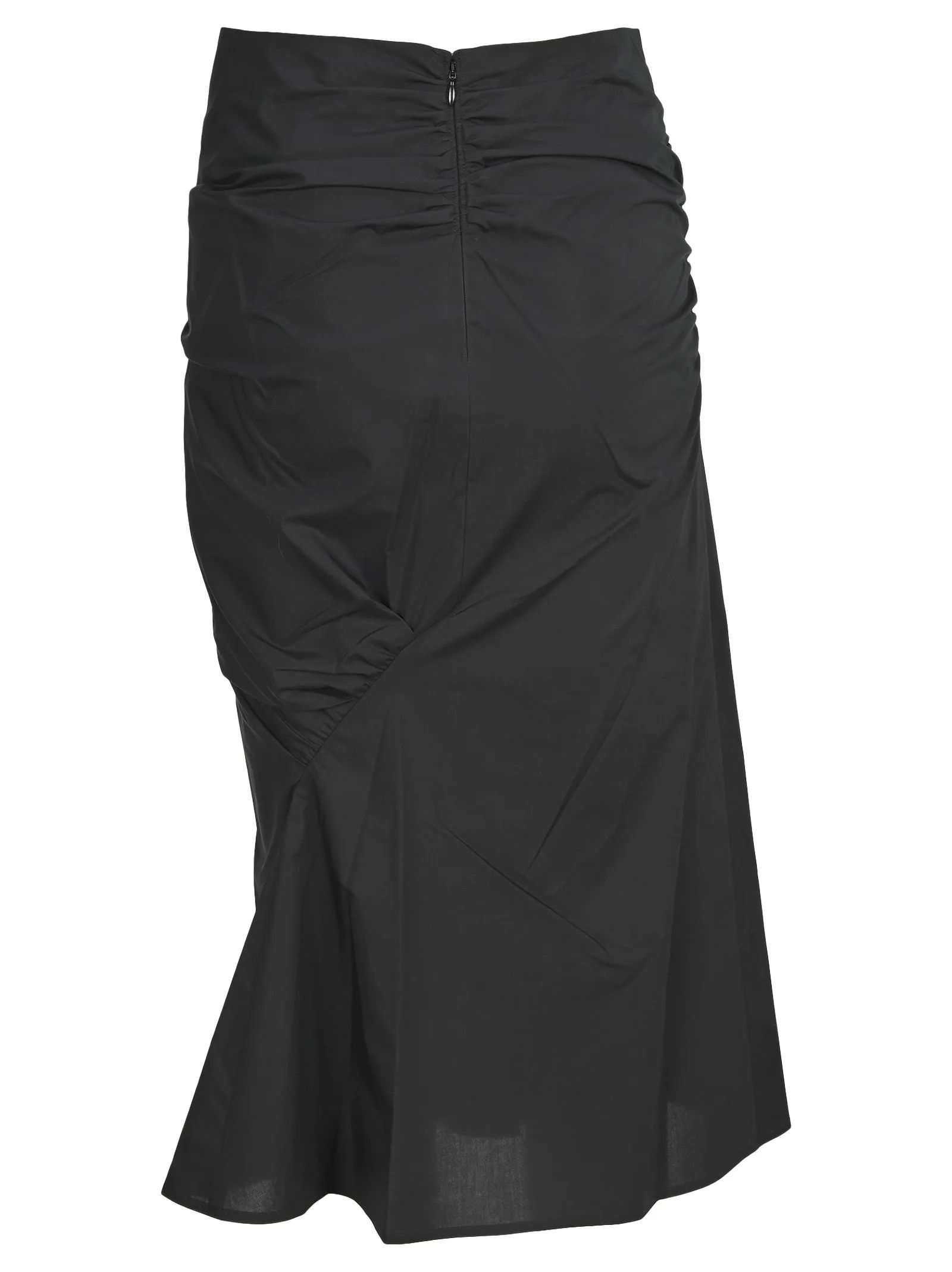 Tory Burch Draped Asymmetric Skirt