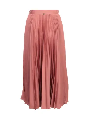 TWINSET Pleated Long Skirt