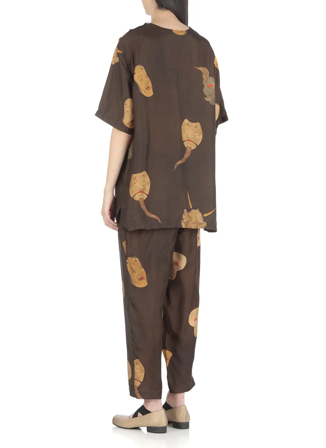 Uma Wang Graphic Printed Crewneck T-Shirt