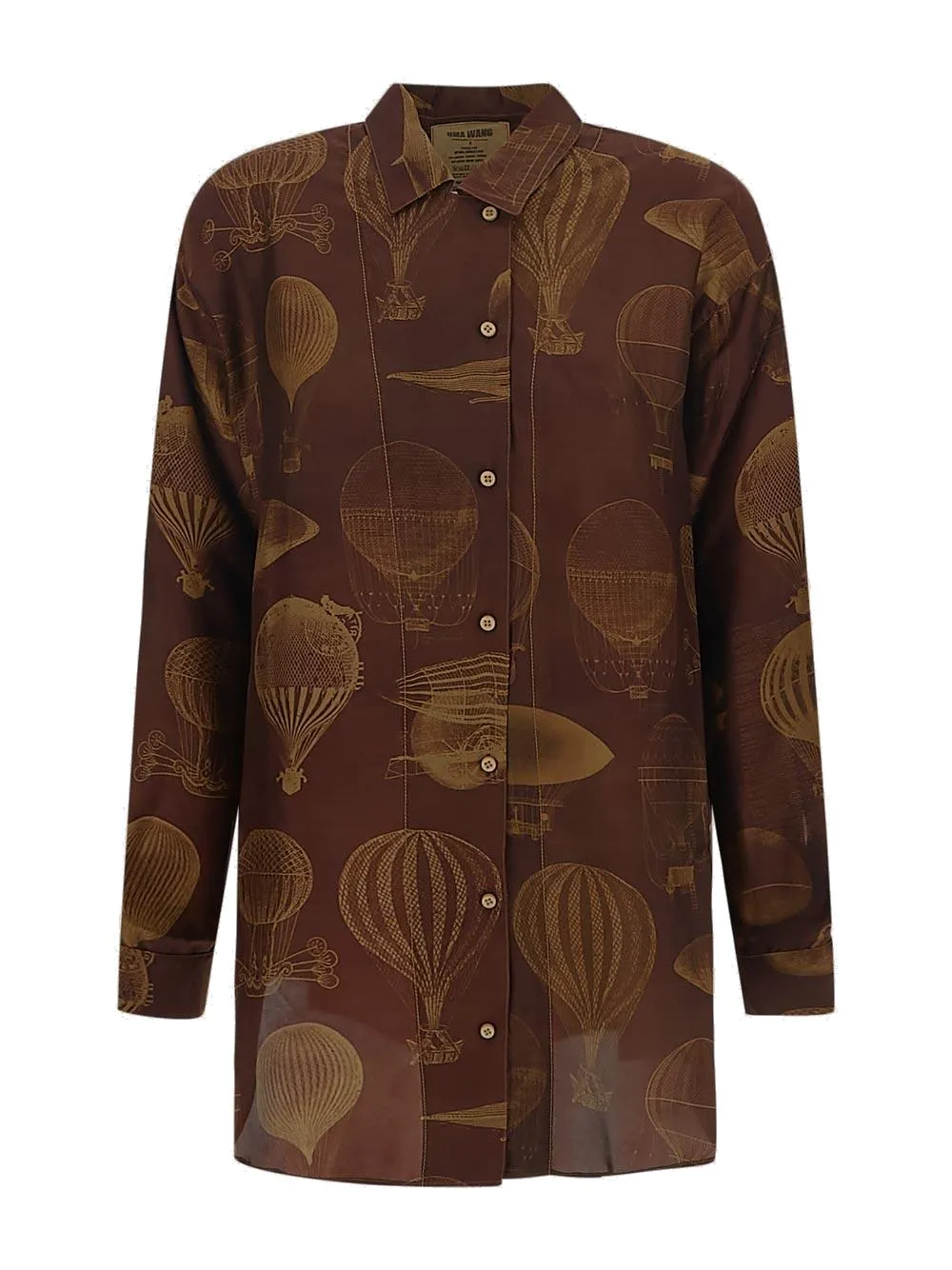 Uma Wang Tyesha Balloon-Printed Shirt