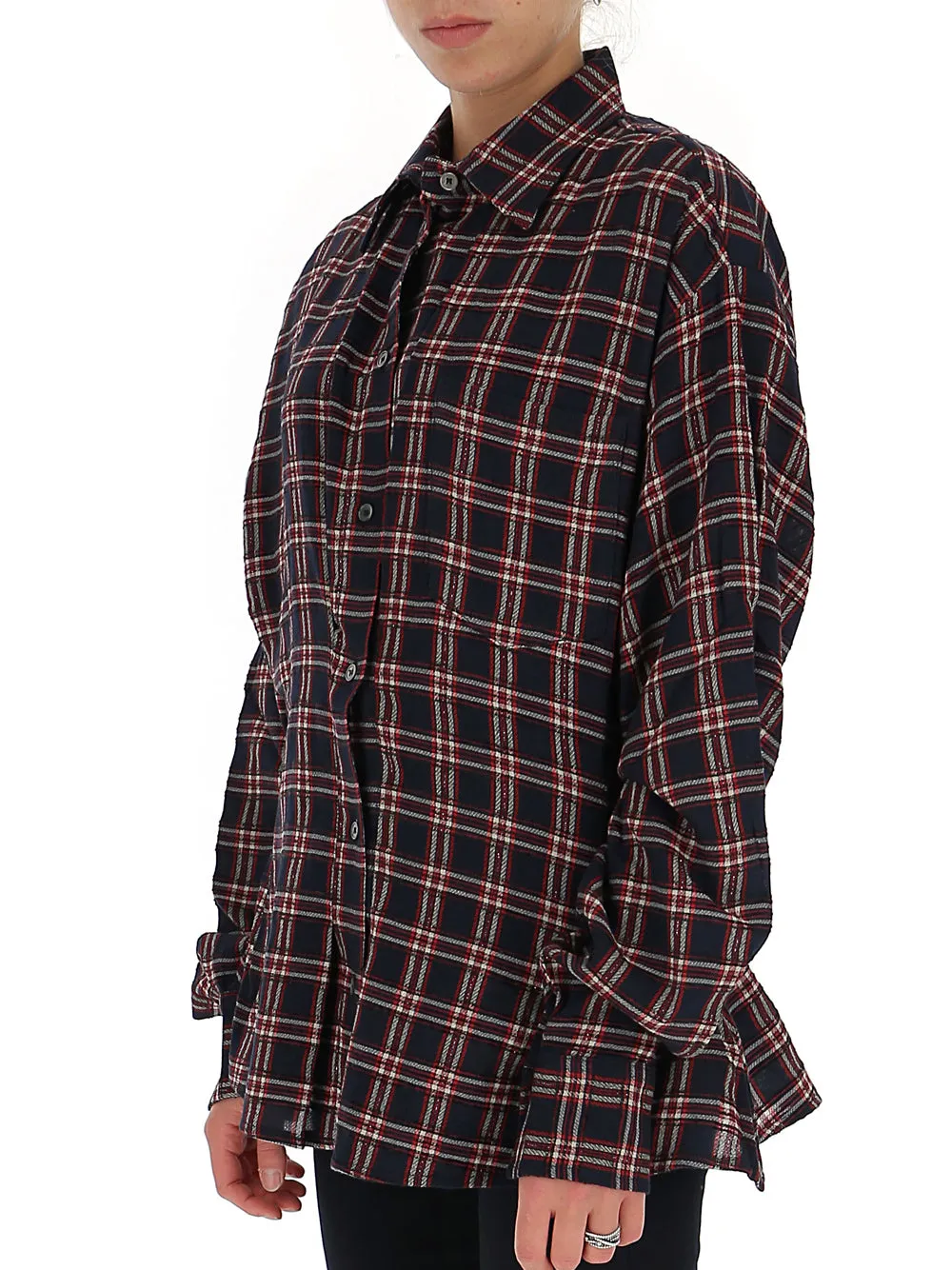 Unravel Project Check Pattern Shirt