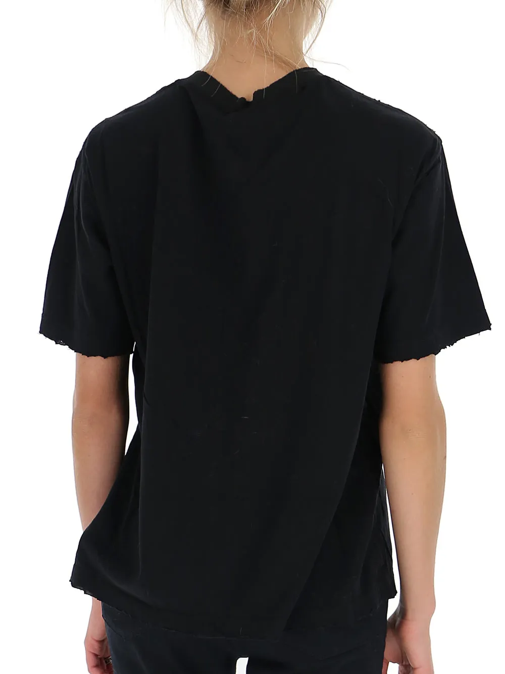 Unravel Project Distressed Crewneck Top