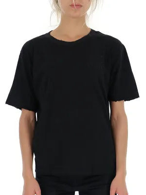 Unravel Project Distressed Crewneck Top