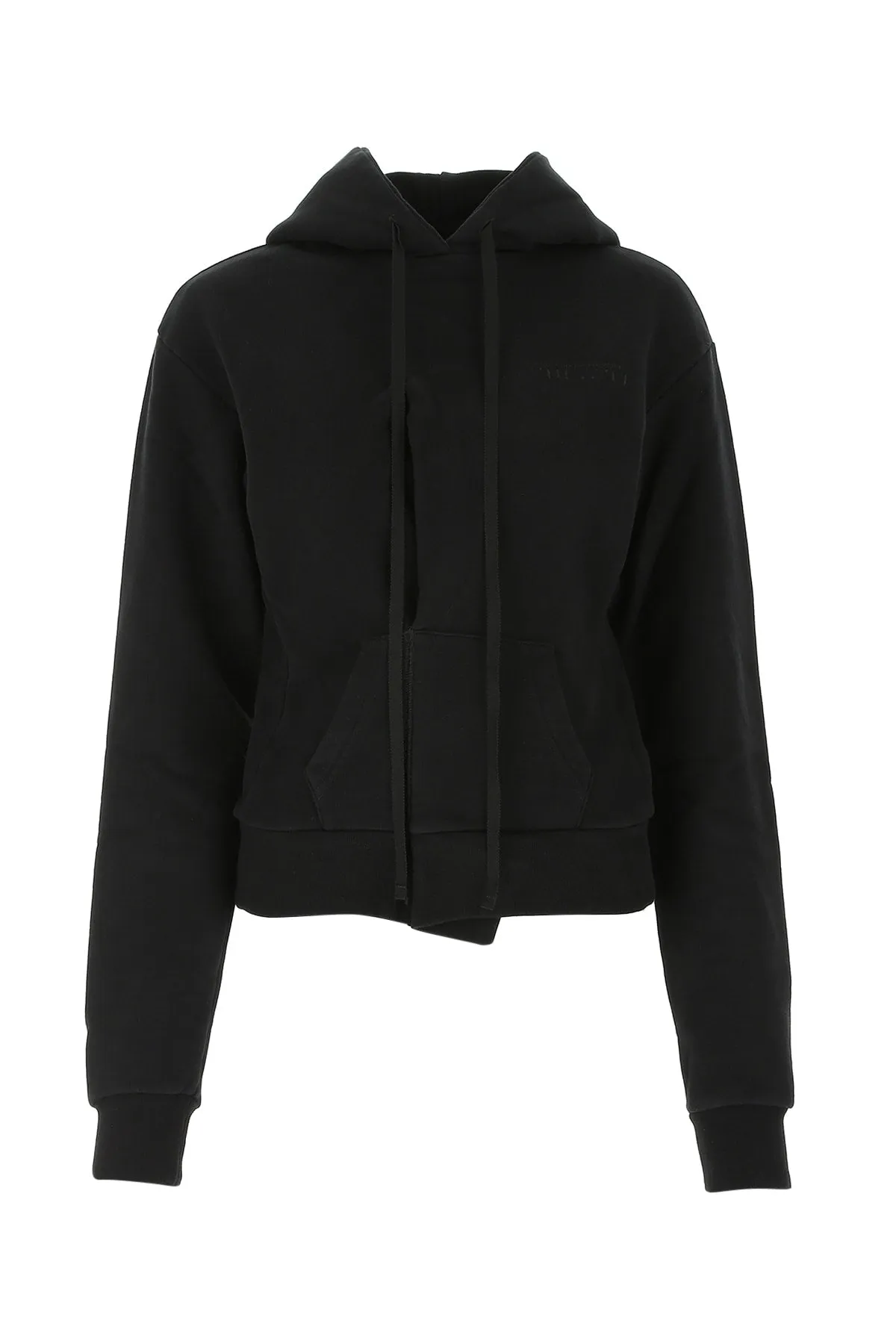 Unravel Project Ribbed Hem Hoodie