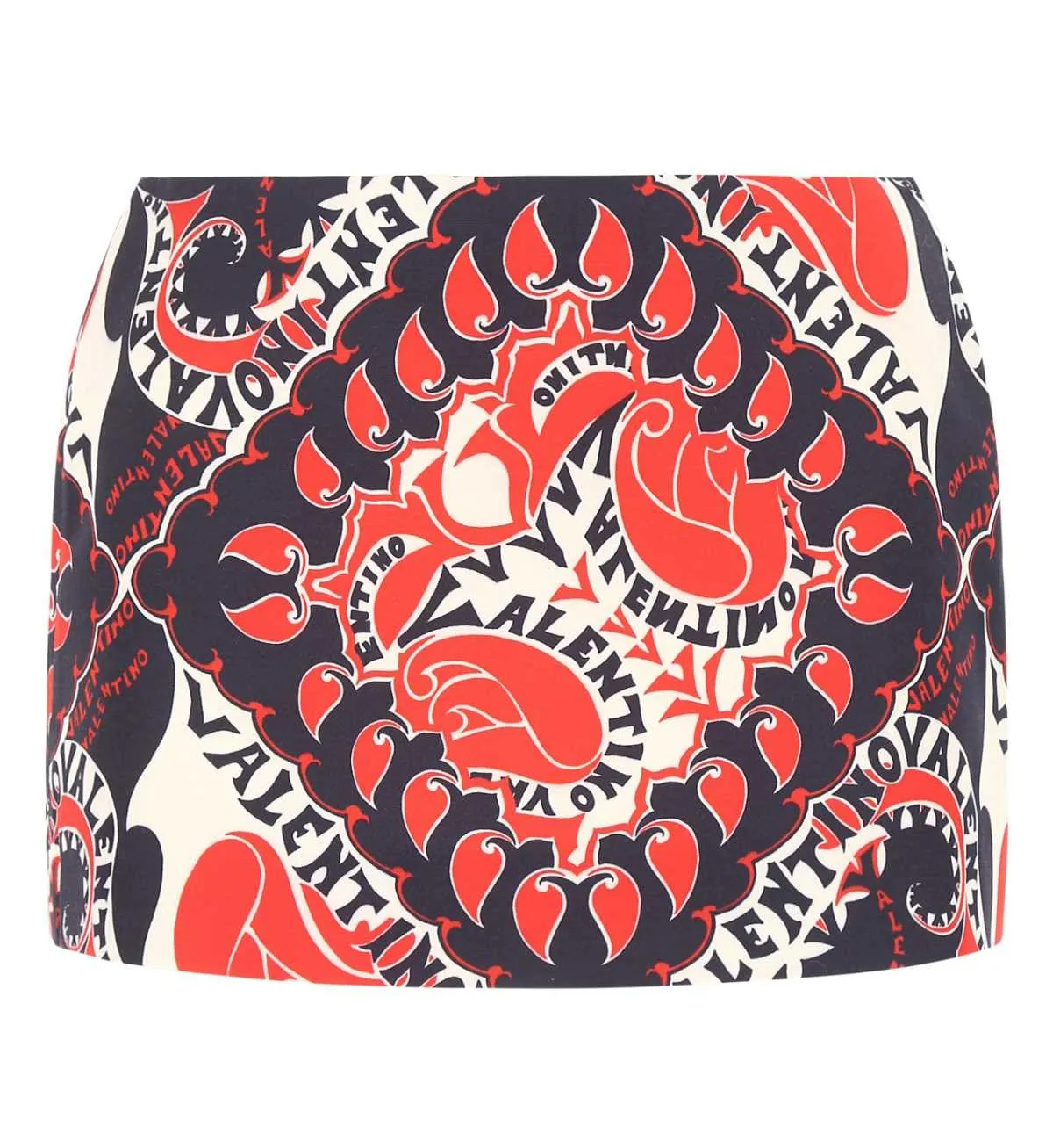 Valentino Floral Printed Mini Skirt