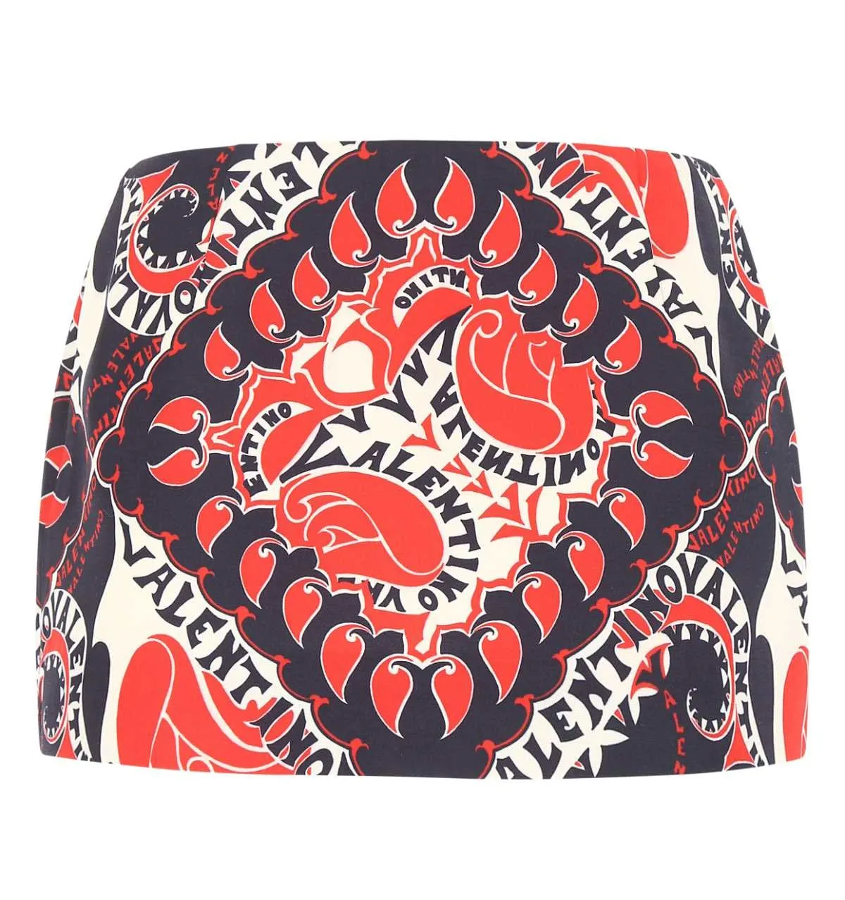 Valentino Floral Printed Mini Skirt