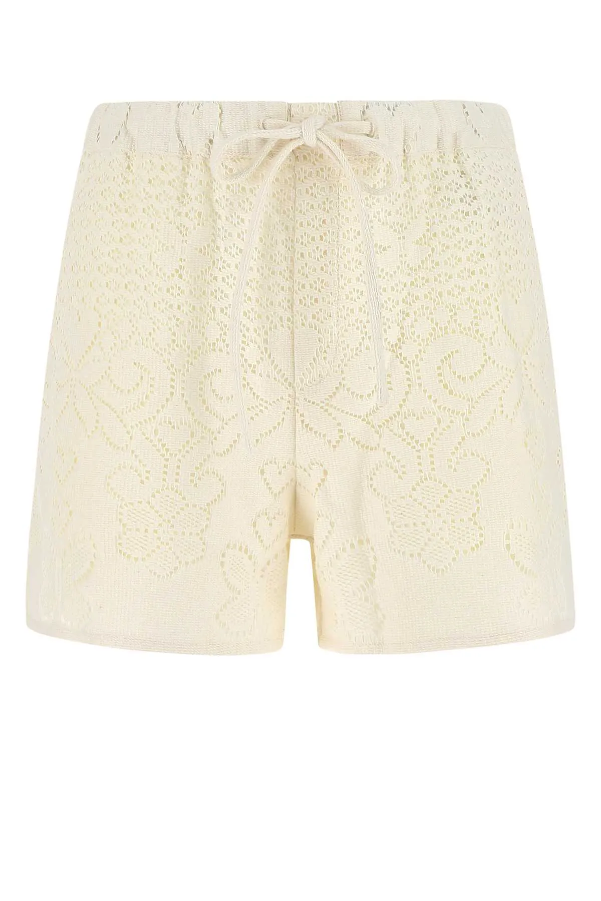 Valentino High Waist Drawstring Shorts