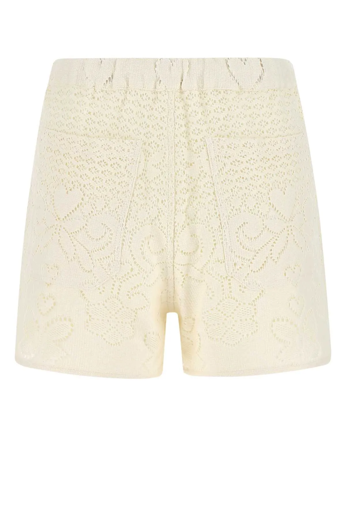 Valentino High Waist Drawstring Shorts