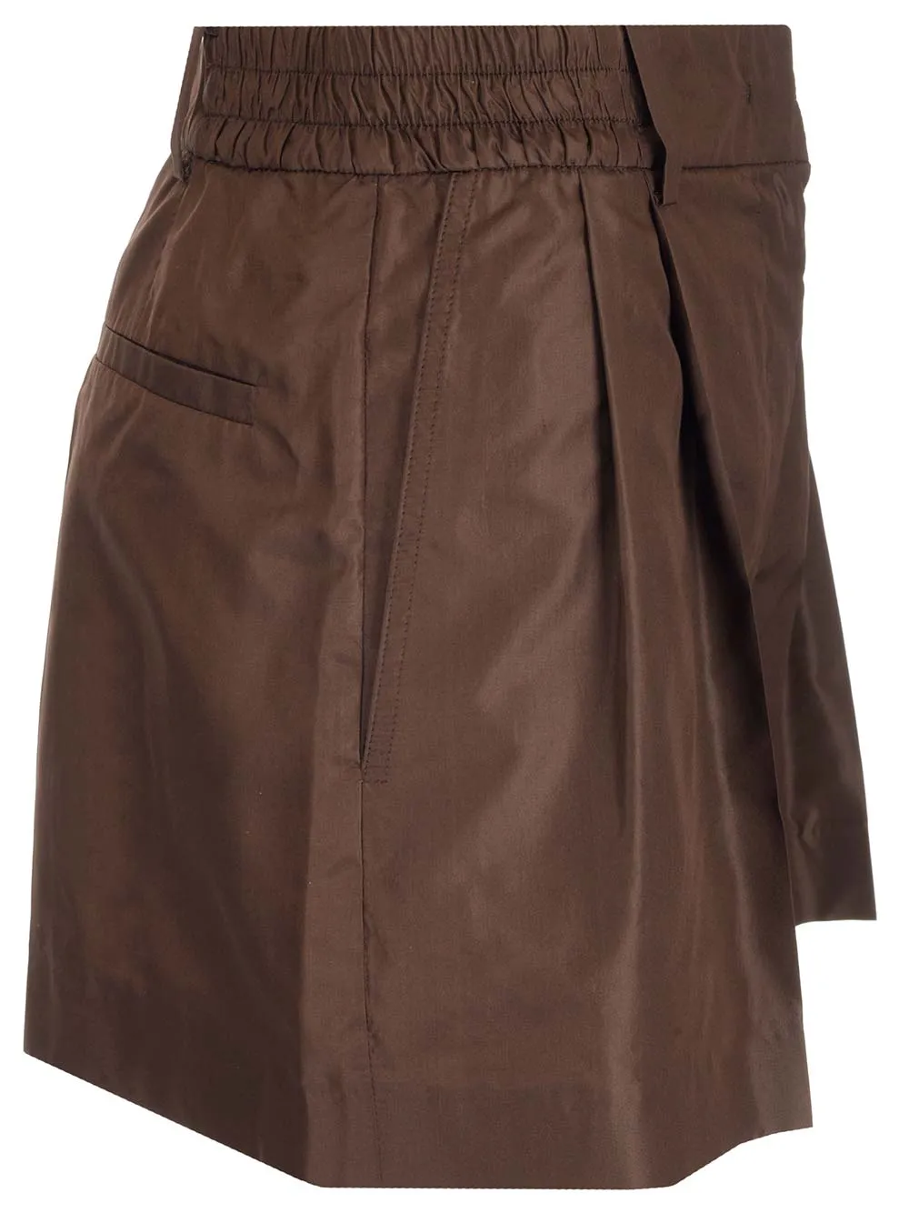 Valentino High Waist Straight Leg Shorts